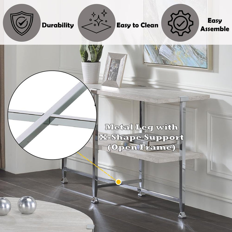 Acme Furniture Brecon 83213 Sofa Table IMAGE 5