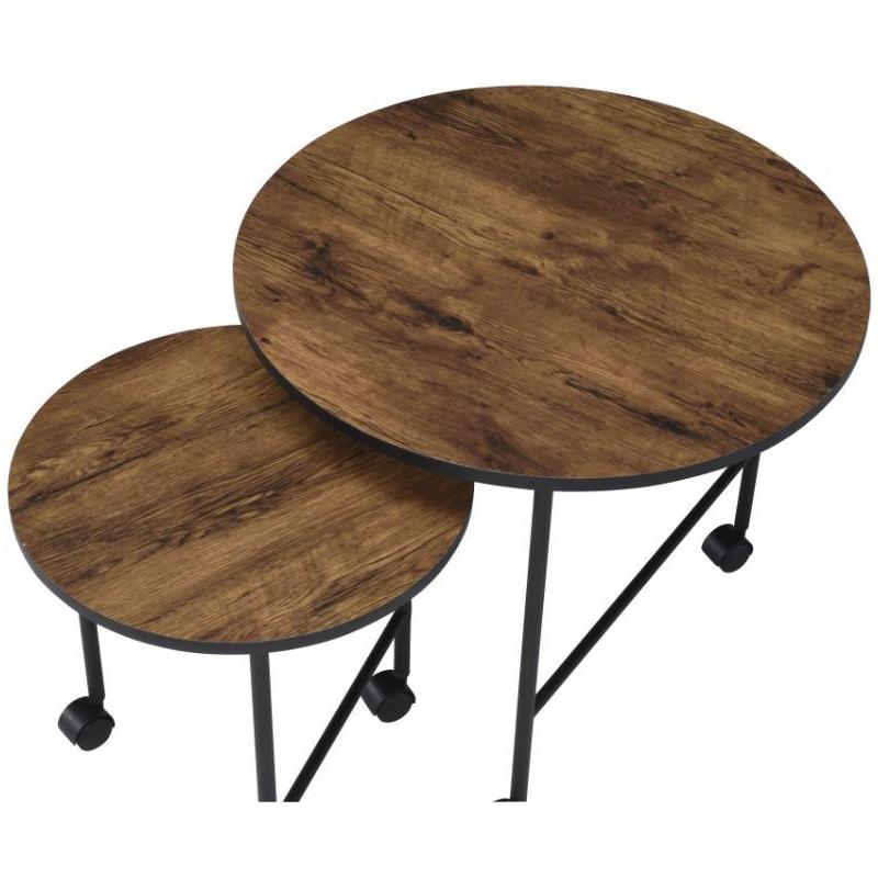 Acme Furniture Oblis Nesting Tables 83150 IMAGE 3