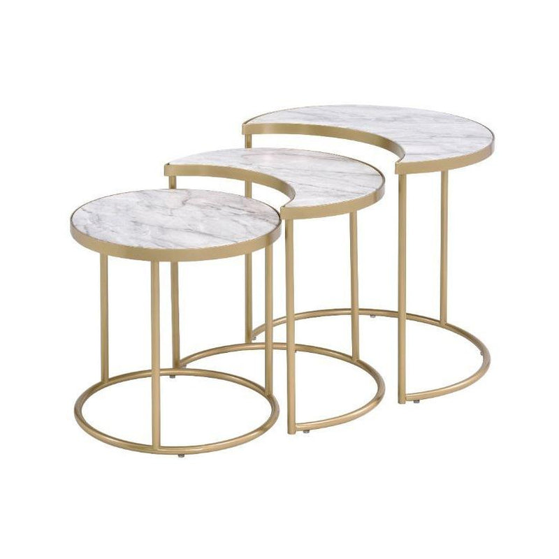 Acme Furniture Anpay Nesting Tables 85390 IMAGE 1