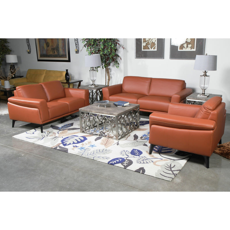 New Classic Furniture Como Stationary Leather Sofa L946-30-TCA IMAGE 6