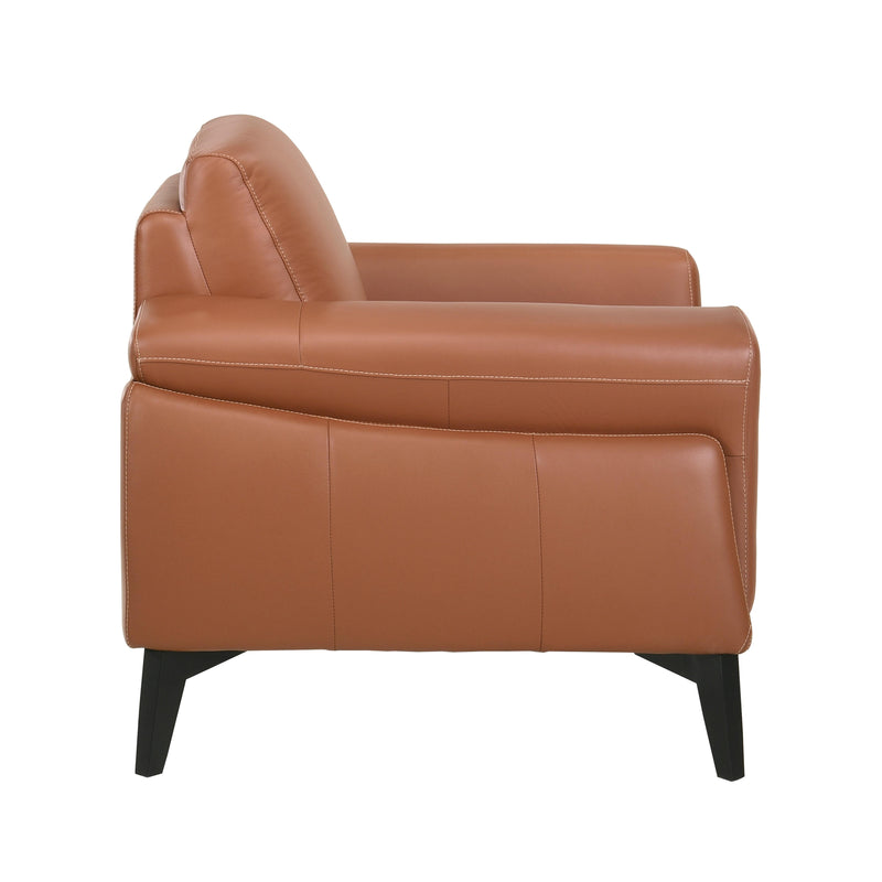 New Classic Furniture Como Stationary Leather Chair L946-10-TCA IMAGE 3