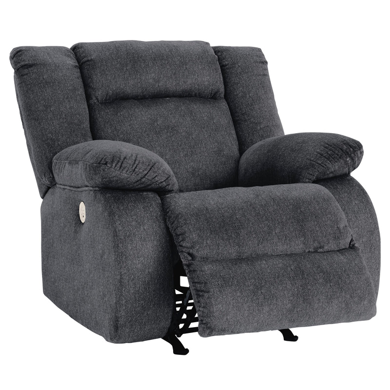 Signature Design by Ashley Burkner Power Rocker Fabric Recliner 5380498 IMAGE 2