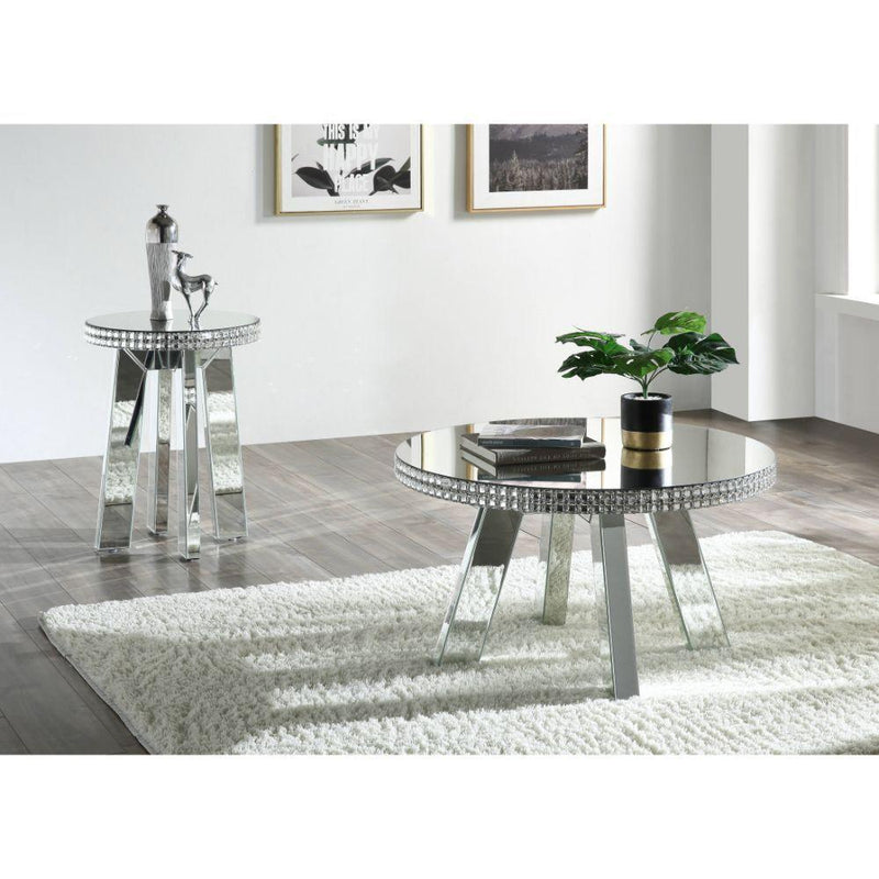 Acme Furniture Lotus End Table 88012 IMAGE 3