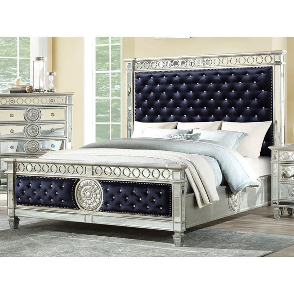 Acme Furniture Varian California King Upholstered Panel Bed 27344CK IMAGE 1