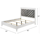 Acme Furniture Chelsie 27390Q Queen Bed IMAGE 4