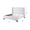 Acme Furniture Artesia Queen Upholstered Panel Bed 27700Q IMAGE 2