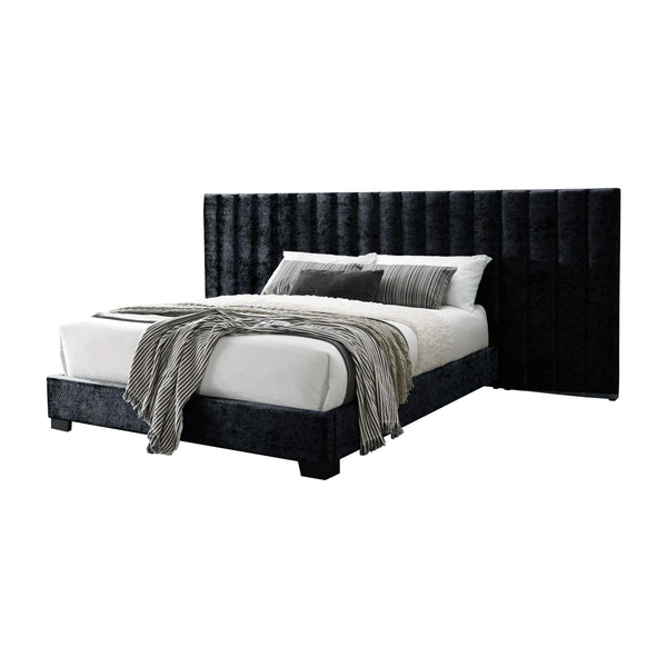 Acme Furniture Rivas King Upholstered Panel Bed 27757EK IMAGE 1