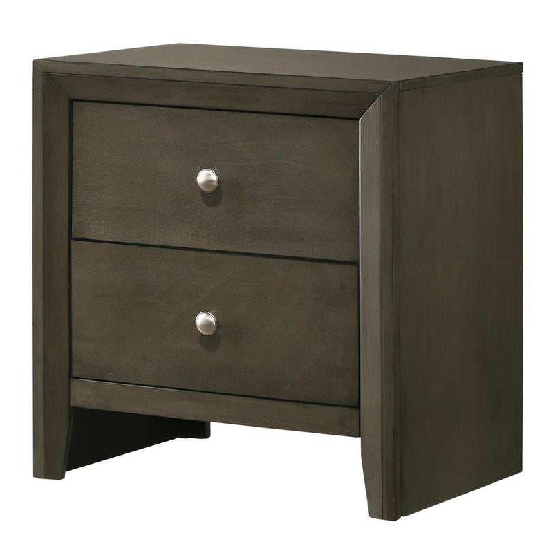 Acme Furniture Ilana 2-Drawer Nightstand 28473 IMAGE 2