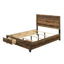 Acme Furniture Morales King Panel Bed with Storage 28587EK IMAGE 2