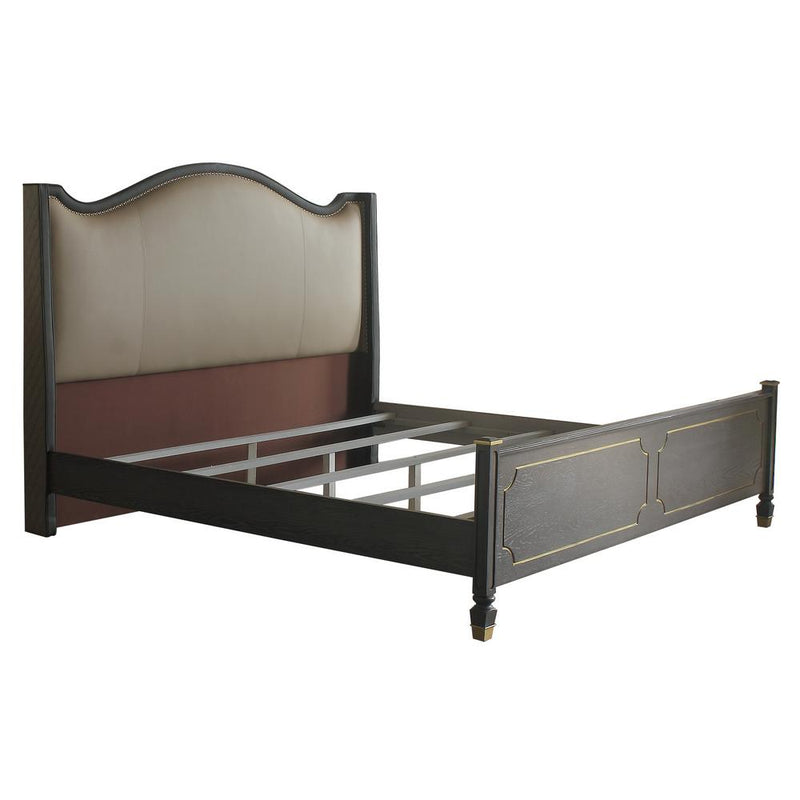 Acme Furniture House Marchese Queen Panel Bed 28900Q IMAGE 2