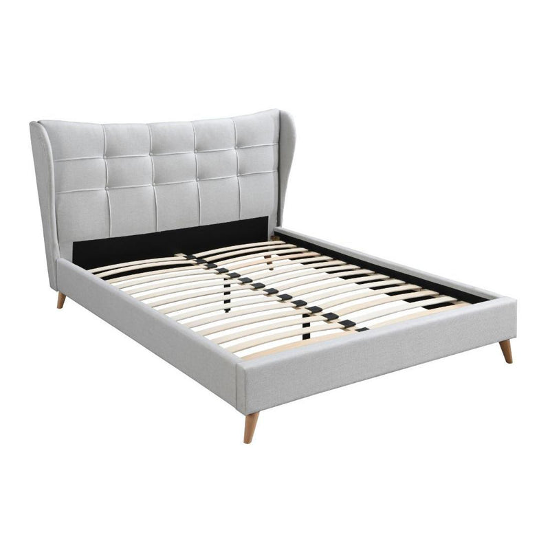 Acme Furniture Duran King Upholstered Panel Bed 28957EK IMAGE 2