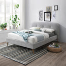 Acme Furniture Graves Queen Upholstered Panel Bed 28980Q IMAGE 1