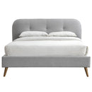 Acme Furniture Graves Queen Upholstered Panel Bed 28980Q IMAGE 3
