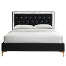 Acme Furniture Rowan King Upholstered Panel Bed 28987EK IMAGE 3