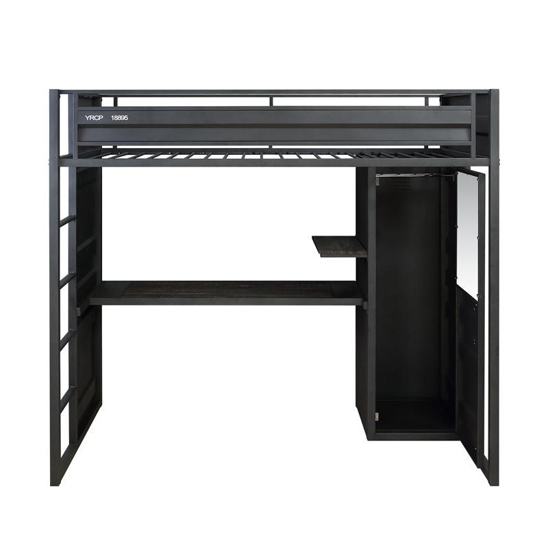 Acme Furniture 37965 Storage Loft Bed IMAGE 2