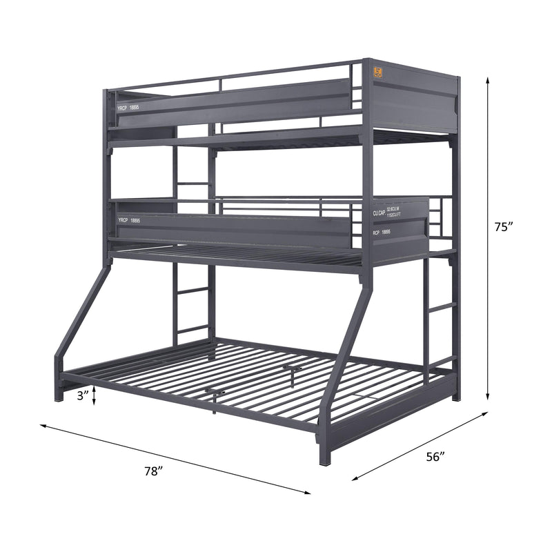 Acme Furniture Cargo 37995 Twin/Twin/Full Bunk Bed IMAGE 3