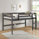 Acme Furniture 38255 Twin Loft Bed - Grey IMAGE 1