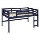 Acme Furniture 38260 Twin Loft Bed - Navy Blue IMAGE 1