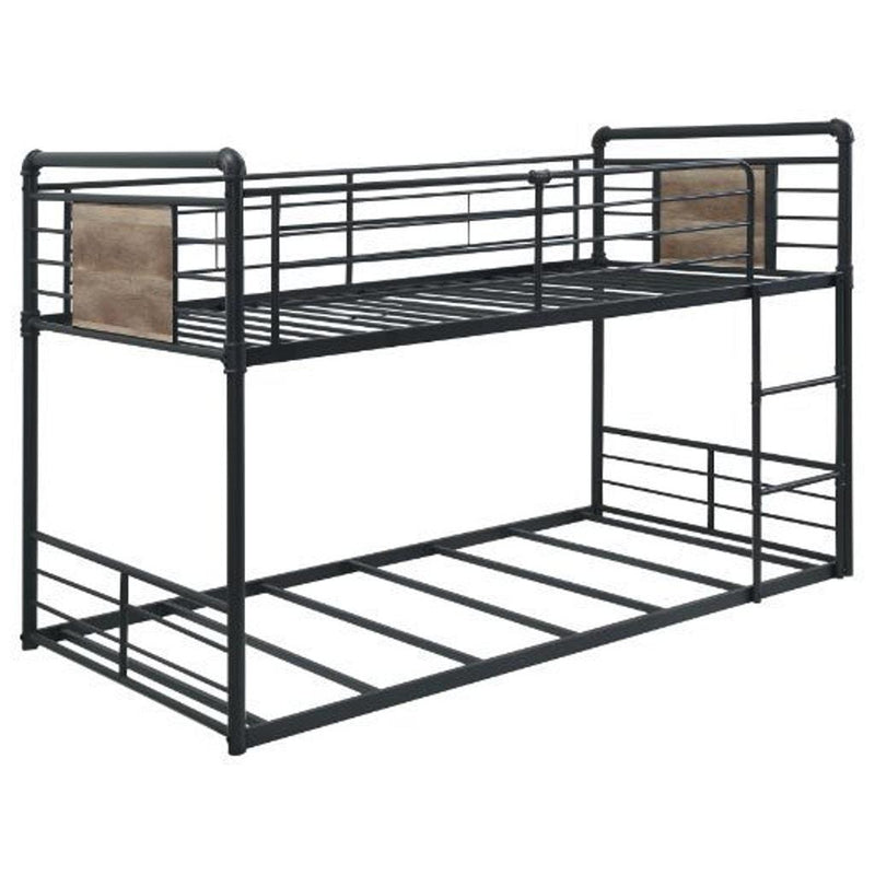 Acme Furniture Cordelia 38285 Twin Over Twin Bunk Bed IMAGE 2