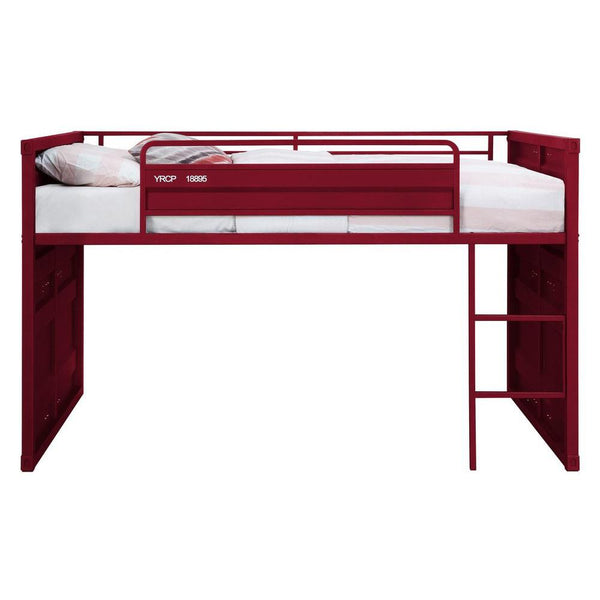 Acme Furniture Cargo 38300 Twin Loft Bed - Red IMAGE 1