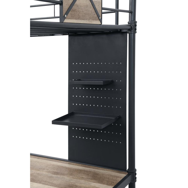 Acme Furniture Cordelia 38310 Twin Loft Bed with Desk IMAGE 3