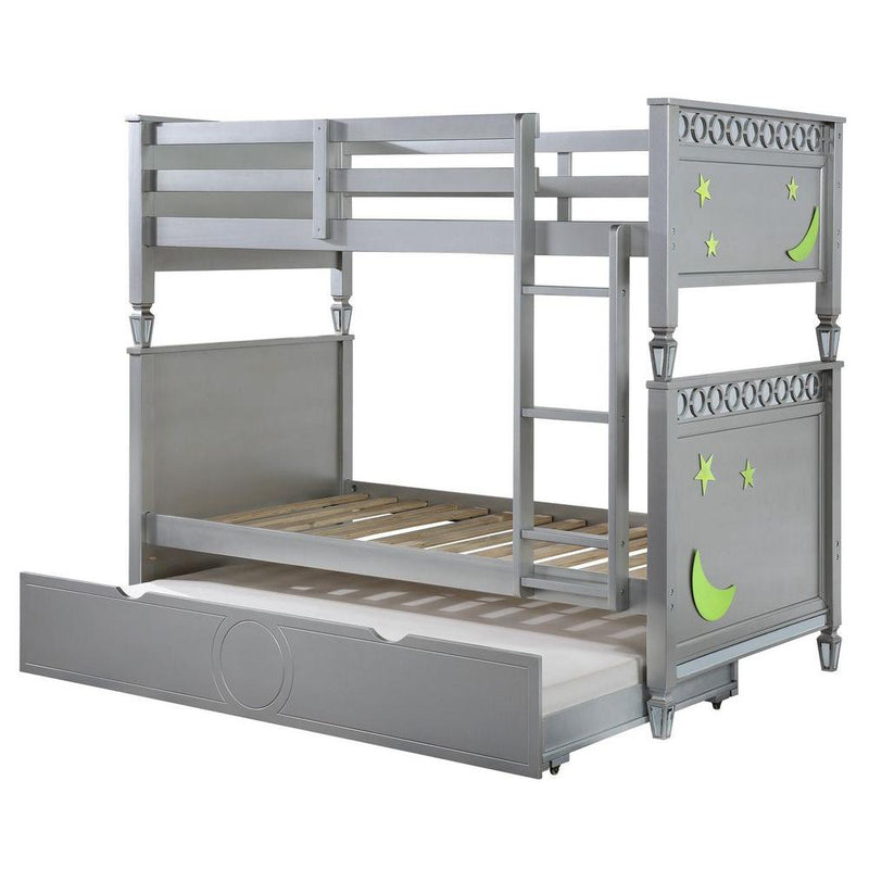 Acme Furniture Powell 38325 Twin Over Twin Bunk Bed IMAGE 3