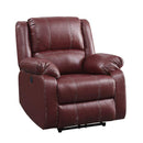 Acme Furniture Zuriel Power Polyurethane Recliner 52153 IMAGE 1