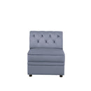 Acme Furniture Bois II Modular 53305 Armless Chair IMAGE 2