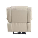 Acme Furniture Zuriel Power Polyurethane Recliner 54612 IMAGE 5