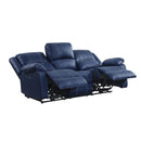 Acme Furniture Zuriel Power Reclining Polyurethane Sofa 54615 IMAGE 2