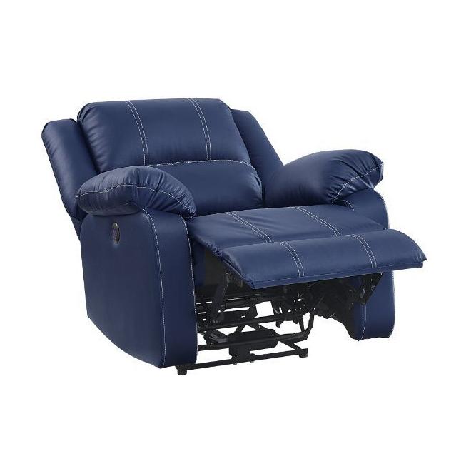 Acme Furniture Zuriel Power Polyurethane Recliner 54617 IMAGE 3