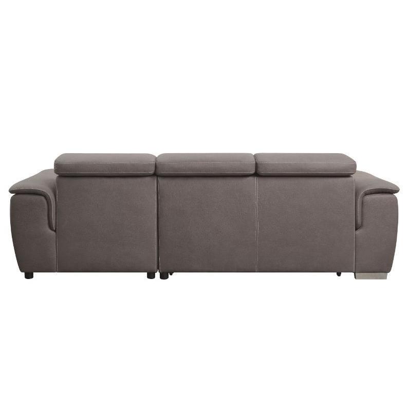 Acme Furniture Haruko Fabric Sleeper Sectional 55535 IMAGE 5