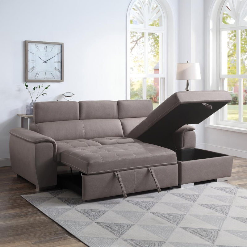 Acme Furniture Haruko 55535 Sectional Sofa with Storage IMAGE 9