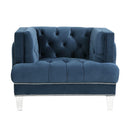 Acme Furniture Ansario Stationary Fabric Chair 56457 IMAGE 5