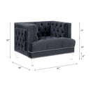 Acme Furniture Ansario Stationary Fabric Chair 56462 IMAGE 5