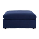 Acme Furniture Crosby Fabric Ottoman 56037 IMAGE 1