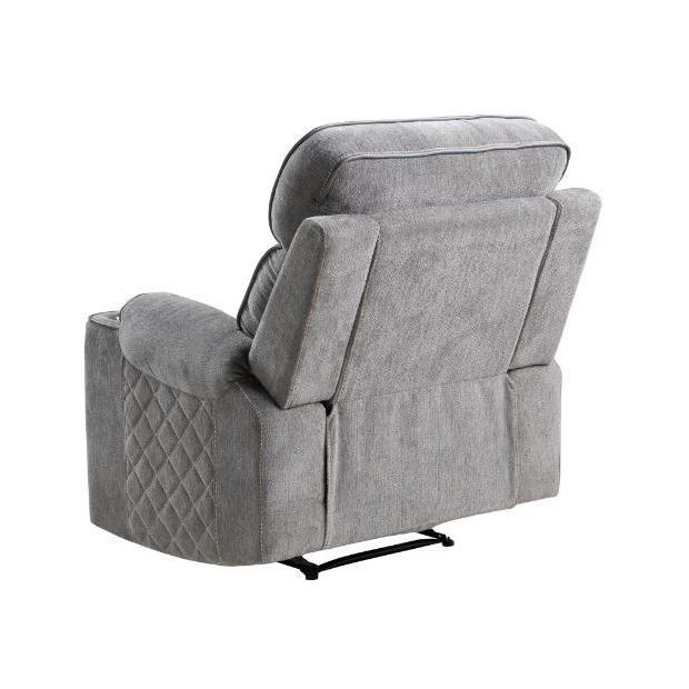 Acme Furniture Aulada Glider Fabric Recliner 56902 IMAGE 5