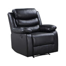 Acme Furniture Eilbra Polyurethane Recliner 56910 IMAGE 1