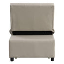 Acme Furniture Hidalgo Polyurethane Sleeper Chair 58246 IMAGE 5