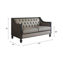 Acme Furniture House Beatrice 58816 Loveseat with 3 Pillows IMAGE 17