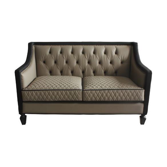 Acme Furniture House Beatrice Stationary Polyurethane Loveseat 58816 IMAGE 2