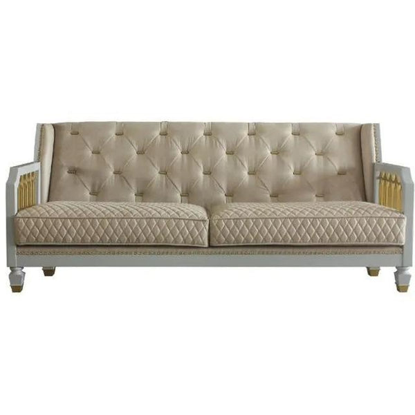 Acme Furniture House Marchese Stationary Polyurethane Sofa 58865 IMAGE 1