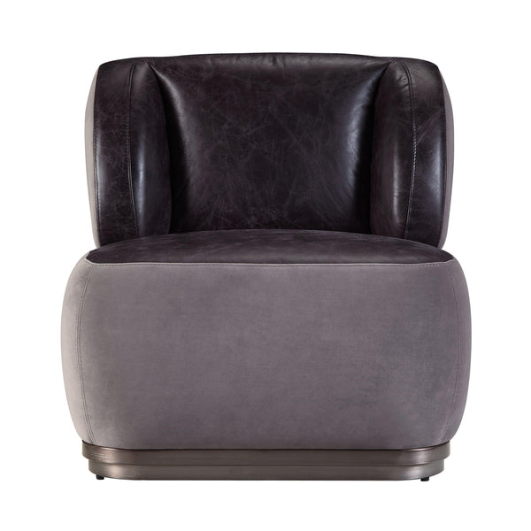 Acme Furniture Decapree Stationary Leather Accent Chair 59270 IMAGE 1