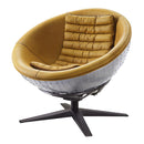 Acme Furniture Brancaster Stationary Leather Accent Chair 59664 IMAGE 2