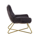 Acme Furniture Dhalsim Stationary Leather Accent Chair 59666 IMAGE 3