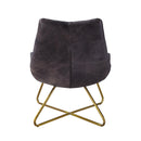 Acme Furniture Dhalsim Stationary Leather Accent Chair 59666 IMAGE 4