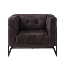 Acme Furniture Sagat Stationary Leather Accent Chair 59667 IMAGE 2