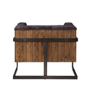 Acme Furniture Sagat Stationary Leather Accent Chair 59667 IMAGE 4