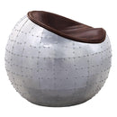 Acme Furniture Brancaster Leather Ottoman 59836 IMAGE 4