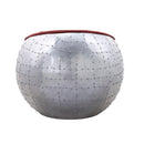 Acme Furniture Brancaster Leather Ottoman 59838 IMAGE 4